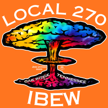 Load image into Gallery viewer, `IBEW 270~JESSE LAYMANCE ~ TIE DYE EXPLOSION~ LONG SLEEVE