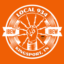 Load image into Gallery viewer, IBEW 934 ~ FIST EMBLEM~ LONG SLEEVE