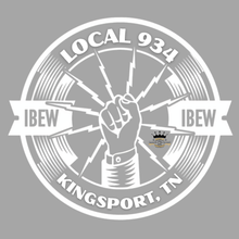 Load image into Gallery viewer, IBEW 934 ~ FIST EMBLEM~ LONG SLEEVE