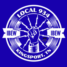 Load image into Gallery viewer, IBEW 934 ~ FIST EMBLEM~ LONG SLEEVE