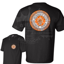 Load image into Gallery viewer, IBEW BIG ORANGE TIE DYE EMBLEM