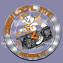 Load image into Gallery viewer, IBEW LONG CHROME EFFECT NEW REDDY T SLEEVE