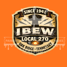 Load image into Gallery viewer, IBEW TAN EMBLEM LONG SLEEVE