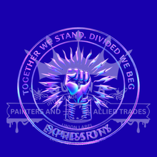 Load image into Gallery viewer, IBEW BLUE PURPLE BLEND LONG SLEEVE