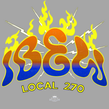 Load image into Gallery viewer, IBEW LOCAL 270 ~ IBEW RETRO FUNKY  ~ HOODIE
