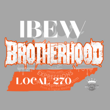 Load image into Gallery viewer, IBEW LOCAL 270 ~ STATE SHAPE ~ SHORT SLEEVE