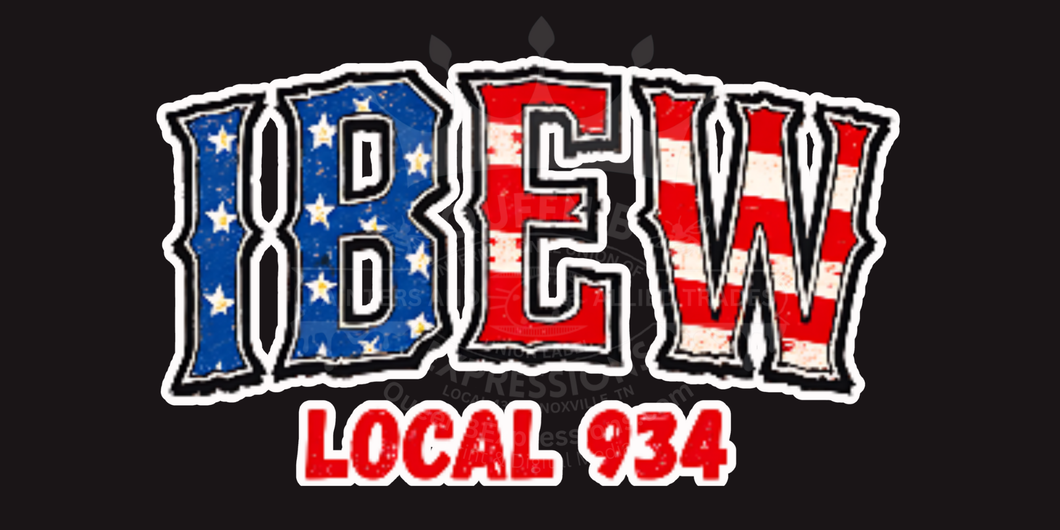 IBEW RWB NEOPRENE CAN COOZY