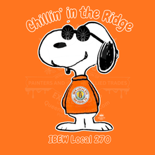 Load image into Gallery viewer, IBEW LOCAL 270 ~ CHILLIN IN THE RIDGE ~ SHORT SLEEVE
