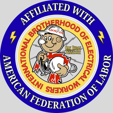 Load image into Gallery viewer, IBEW LOCAL 270 ~ REDDY LIGHTBULB ~ SHORT SLEEVE
