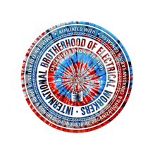 Load image into Gallery viewer, IBEW RWB TIE DYE EMBLEM LONG SLEEVE
