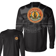 Load image into Gallery viewer, IBEW 270 RED RETRO BO MB EMBLEM LONG SLEEVE
