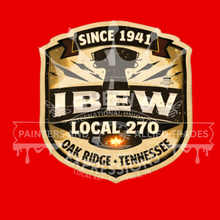 Load image into Gallery viewer, IBEW TAN EMBLEM LONG SLEEVE
