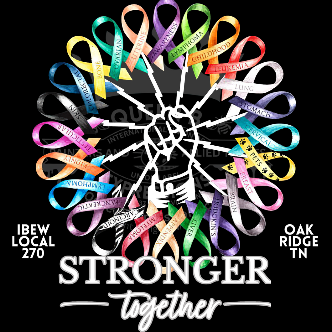 IBEW LOCAL 270 ~ ALL CANCER ~ SHORT SLEEVE