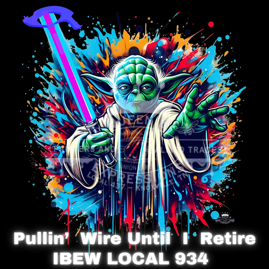 IBEW LOCAL 934 ~ PULLIN WIRE ~ HOODIE