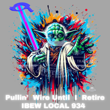 Load image into Gallery viewer, IBEW LOCAL 934 ~ PULLIN WIRE ~ HOODIE
