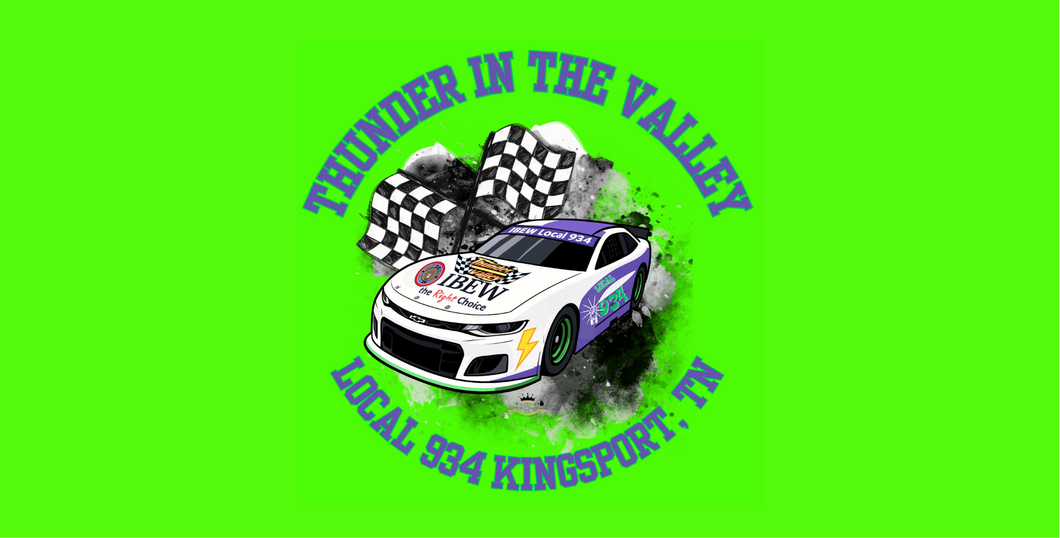 934 License Plates ~ Thunder in Valley Circle