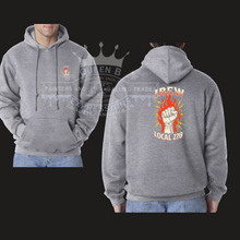 Load image into Gallery viewer, IBEW LOCAL 270 ~ FLAMING FIST ~ HOODIE
