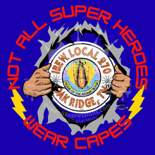 Load image into Gallery viewer, IBEW 270~ NOT ALL SUPERHEROES ~ LONG SLEEVE
