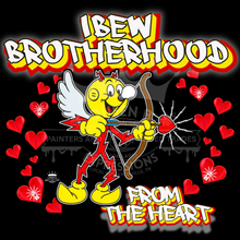 Load image into Gallery viewer, IBEW ~ CUPID VALENTINE'S DAY SHIRT SHORT SLEEVE
