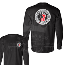 Load image into Gallery viewer, IBEW STRIPE FIST RWB LONG SLEEVE
