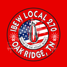 Load image into Gallery viewer, IBEW 270- STRIPED B O M B EMBLEM

