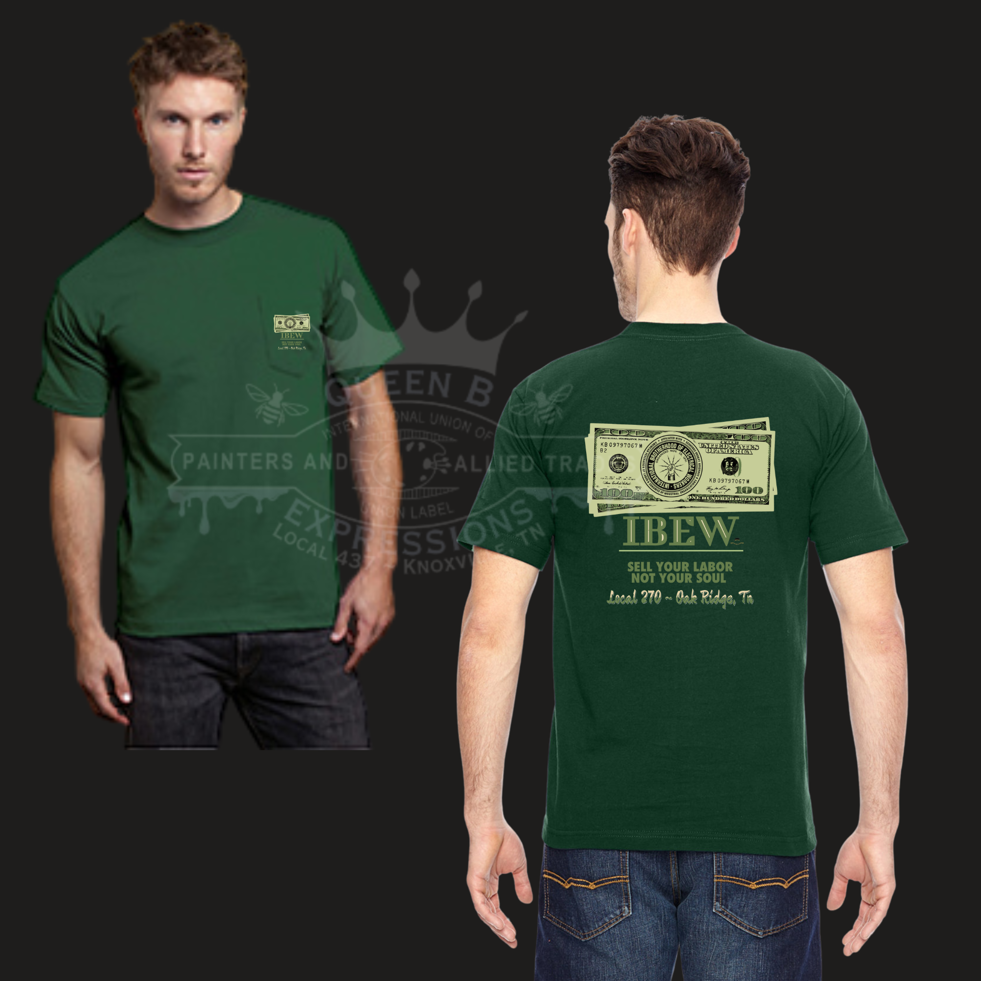 IBEW LOCAL 270 ~ SELL YOUR LABOR, NOT YOUR SOUL ~ SHORT SLEEVE