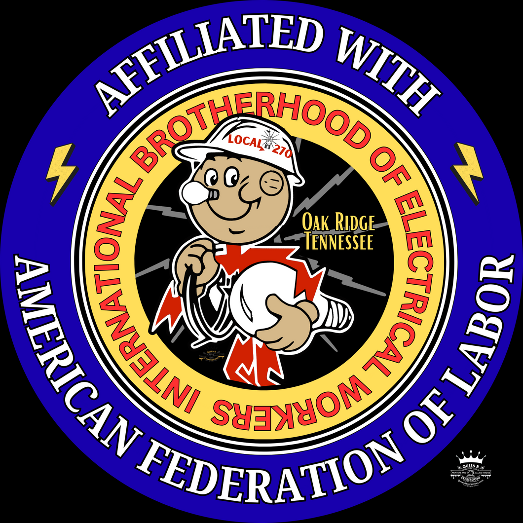 IBEW LOCAL 270 ~ REDDY LIGHTBULB ~ SHORT SLEEVE
