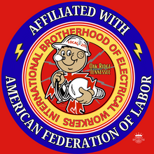 Load image into Gallery viewer, IBEW LOCAL 270 ~ REDDY LIGHTBULB ~ SHORT SLEEVE
