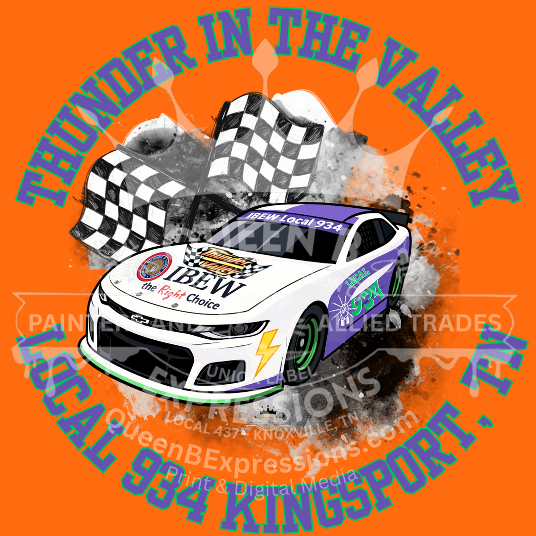 IBEW LOCAL 934 ~ THUNDER IN VALLEY ~ SHORT SLEEVE