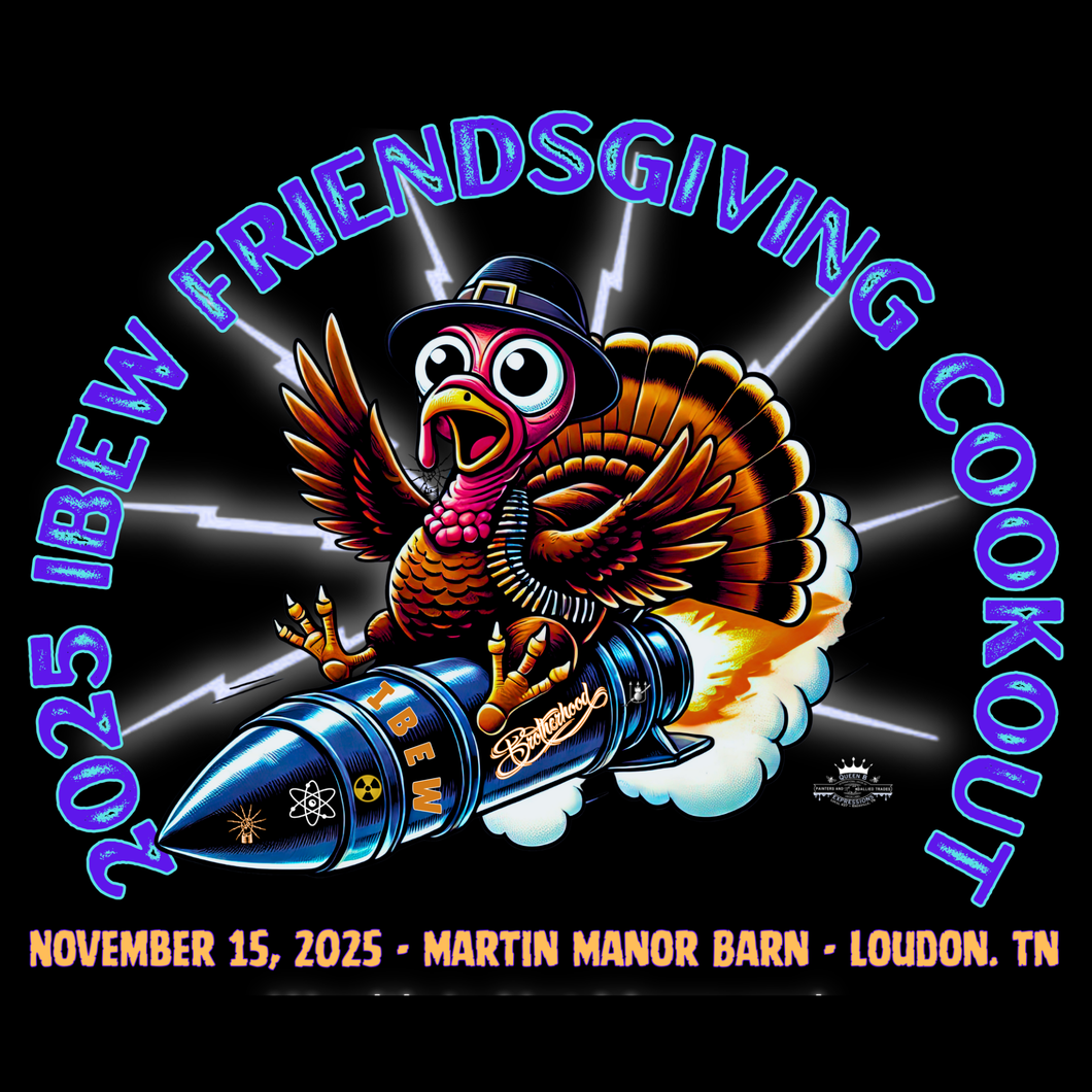 IBEW 2025 FRIENDSGIVING SHORT SLEEVE SHIRTS