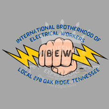 Load image into Gallery viewer, IBEW 270 ~ FIST LIGHTNING  ~ SHORT SLEEVE
