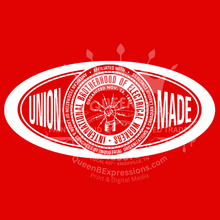 Load image into Gallery viewer, IBEW ~ ALL UNION OVAL WHITE~ LONG SLEEVE
