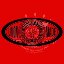 Load image into Gallery viewer, IBEW ~ ALL UNION OVAL BLACK ~ LONG SLEEVE
